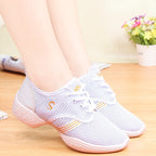 Women's Jazz Shoes, Tempo Model, White Colorway