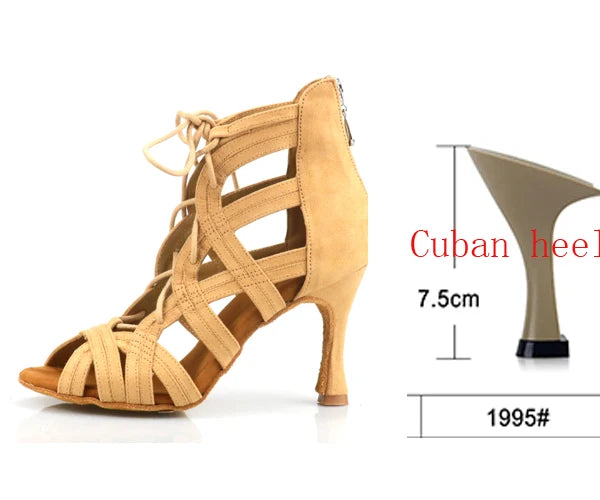 Women's salsa shoes, Delphine model, view 15