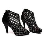 Chaussures de salsa femme, modèle Leila, vue 4