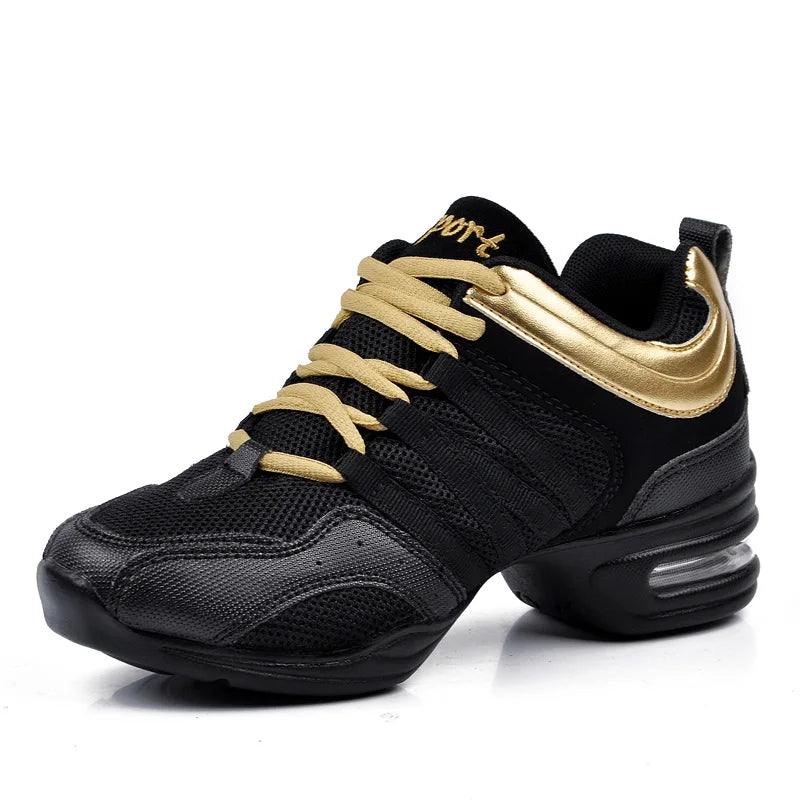 Chaussures de jazz femme, modèle Lantratov, coloris doré
