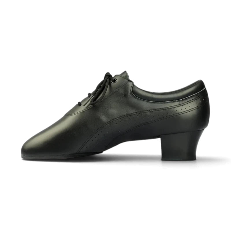Souliers de danse latine homme cuir, modèle Zoé, vue 2
