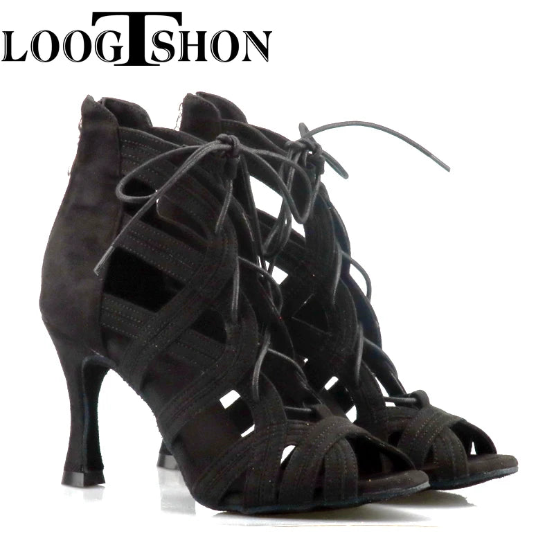 Women's salsa shoes, Delphine model, view 6