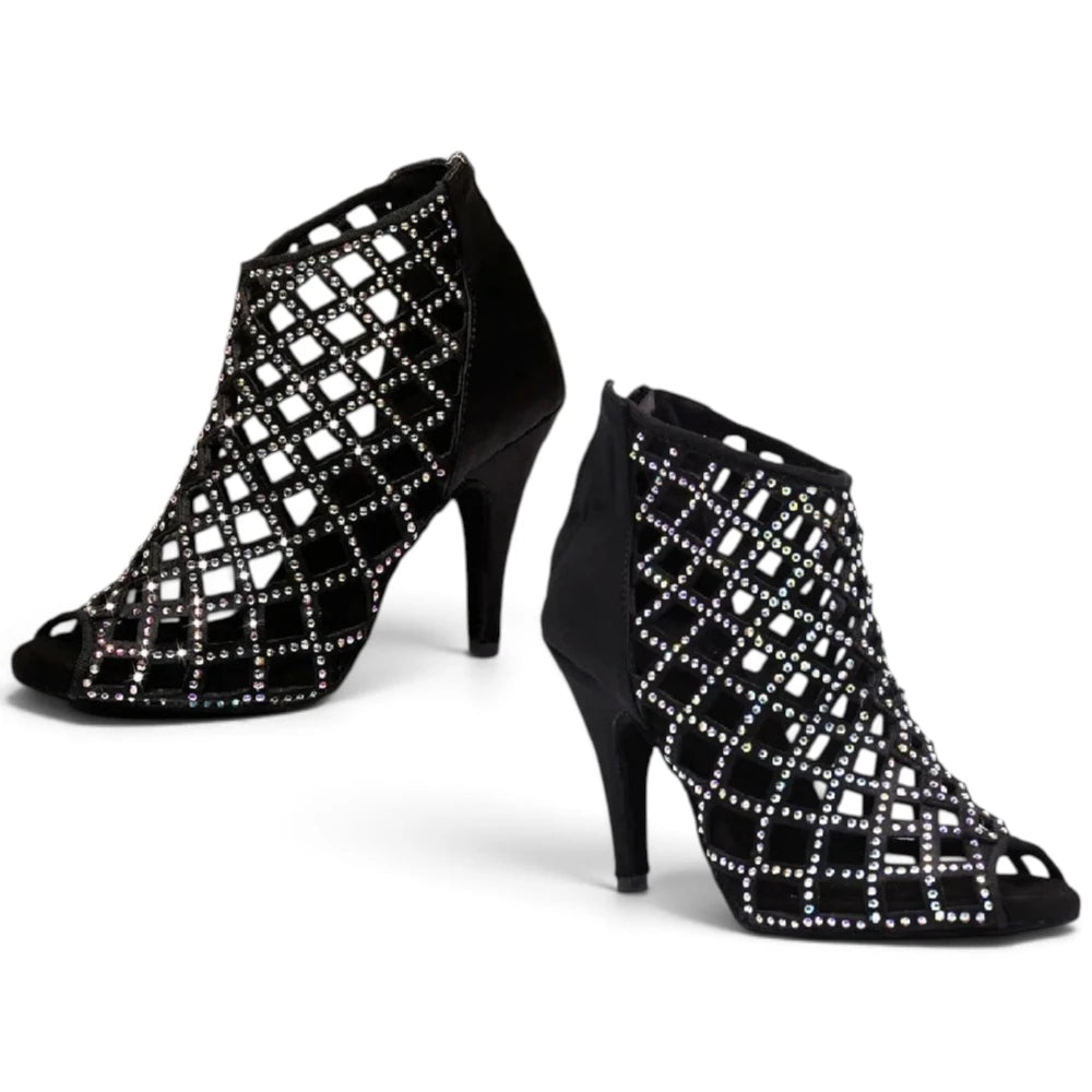 Chaussures de salsa femme, modèle Leila, vue 3
