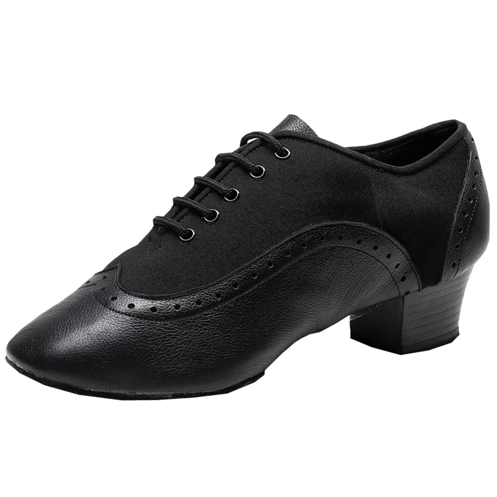Salsaschoenen heren met hak, model Paquita, aanzicht 7