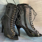 Salsa shoes for women, Alessia model, view 6