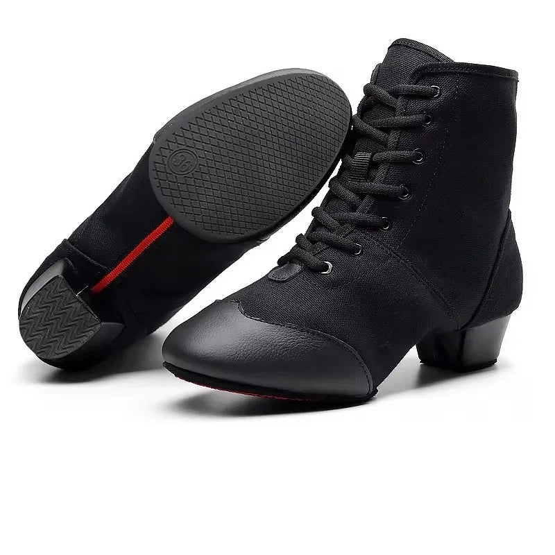 Bottines de jazz femme à lacets, modèle Sauté, vue 8
