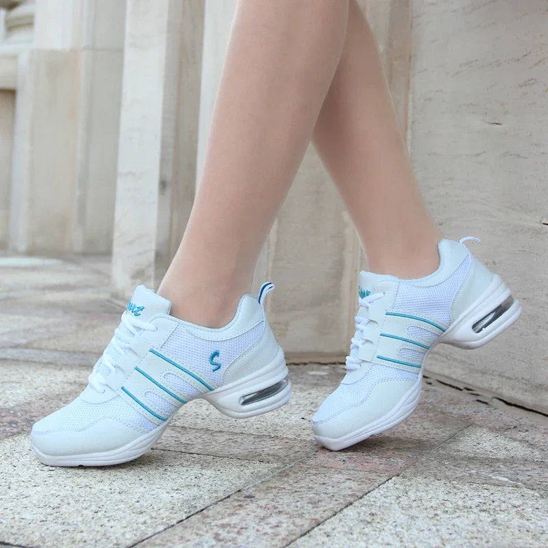 Women's soft jazz shoes, Malaga model, view 7