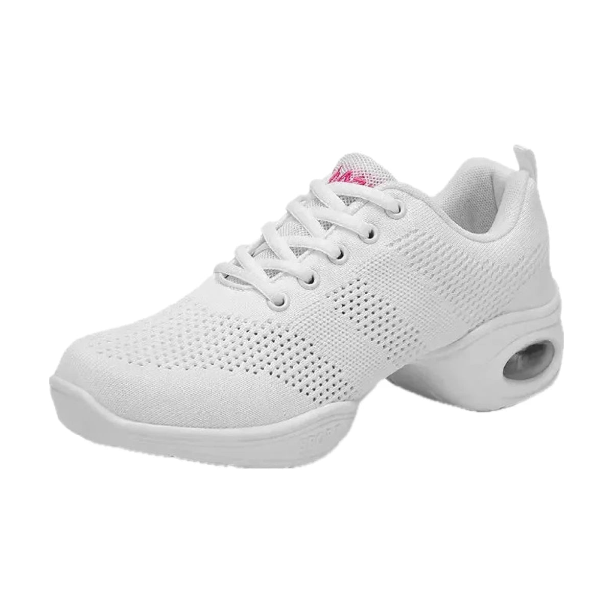 Lightweight, Breathable Black Jazz Sneakers, Nadezhda Model, View 14