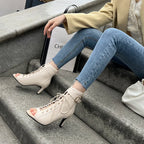 Salsa ankle boots with soft rubber sole, Honorine model, view 5