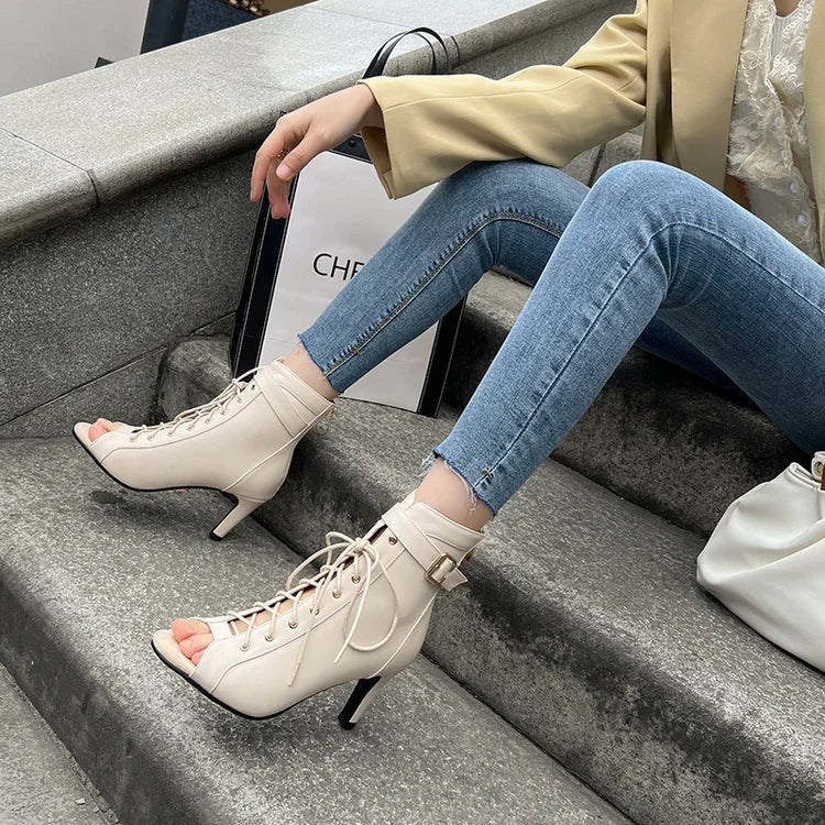 Salsa ankle boots with soft rubber sole, Honorine model, view 5