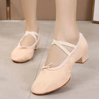 Zapatos de salsa para mujer, modelo Duende, vista 3