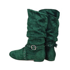 Salsaschoenen dames, model Carlos, kleur groen
