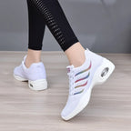 Women's mesh jazz dance sneakers, Fernando model, view 4