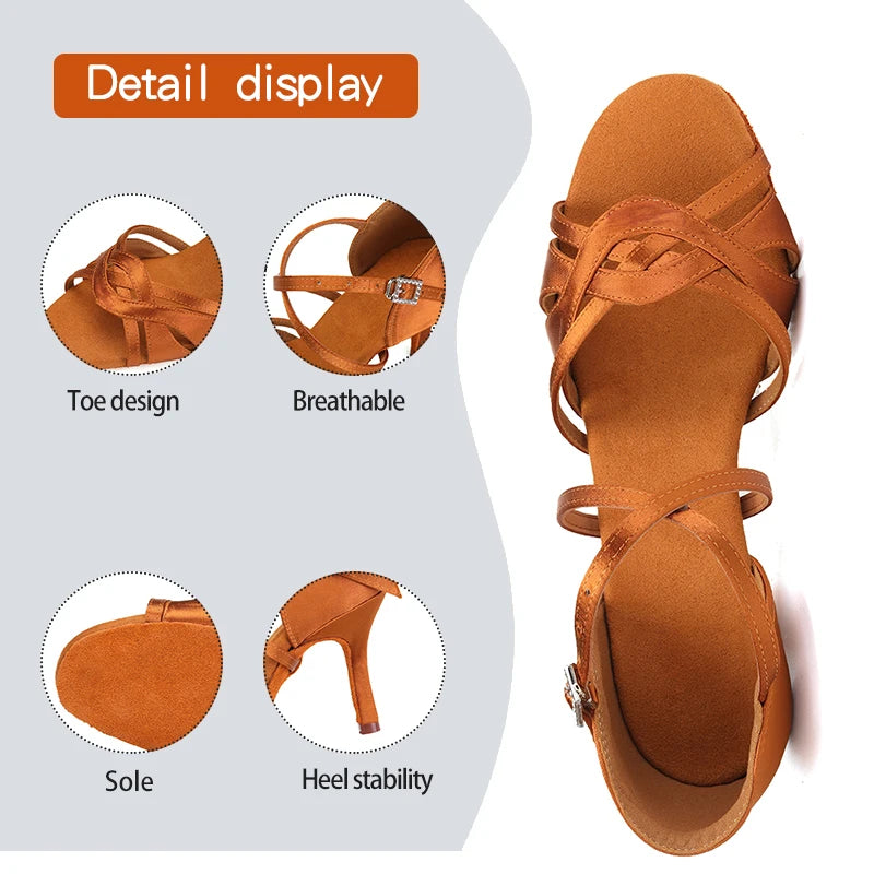 Women's Salsa Shoes, Leandro Model, View 3