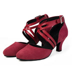 Women's Latin dance shoes, Assemblé model, view 2