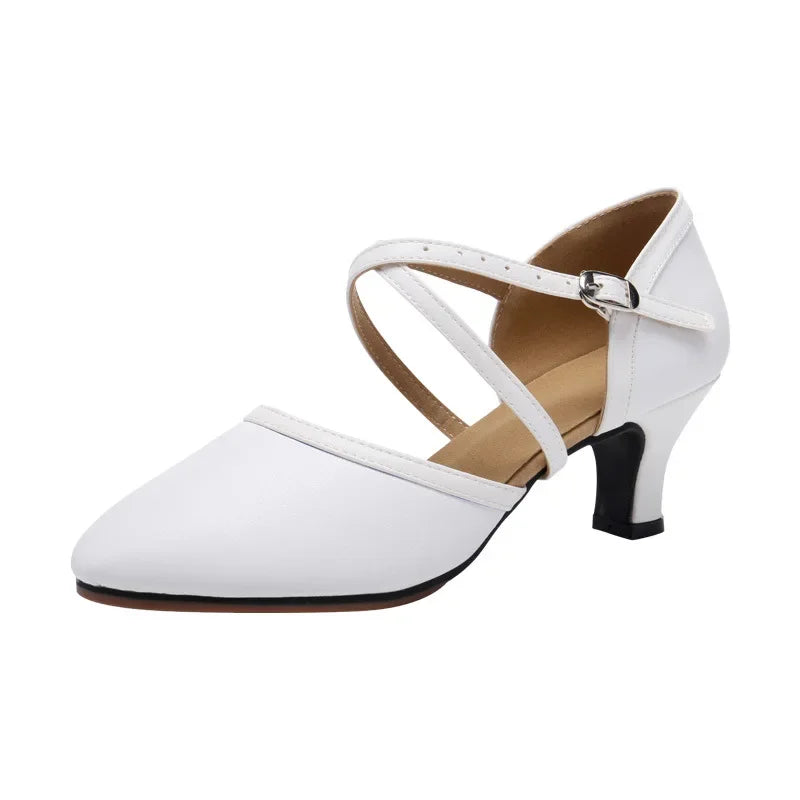 Salsaschoenen voor dames, model Katya, aanzicht 3