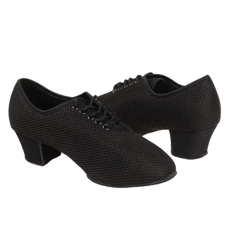 Women's salsa shoes, Moscou model, view 4