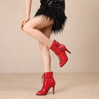Damen-Latein-Tanzschuhe, Modell Thalie, Ansicht 2