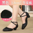 Salsa-Schuhe für Damen mit Pailletten, Modell Coupé, Ansicht 18