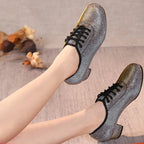 Closed-toe heeled ballroom dance shoes, Agrafena model, view 5