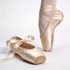 Balletspitzen van satijn met maten 31 tot 43, model Gemma, aanzicht 5