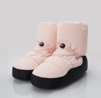 Bottines d'échauffement pour danse classique, modèle Variation, coloris ballet rose