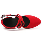 Latin-dansschoenen voor dames, model Zara, aanzicht 2