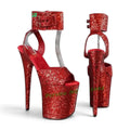 Pole dance platform sandals with 20 cm heel, Dolores model