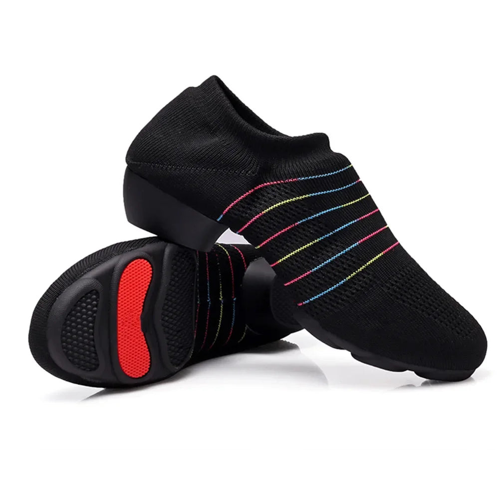 Souliers de danse latine femme, modèle Praskovya, coloris noir