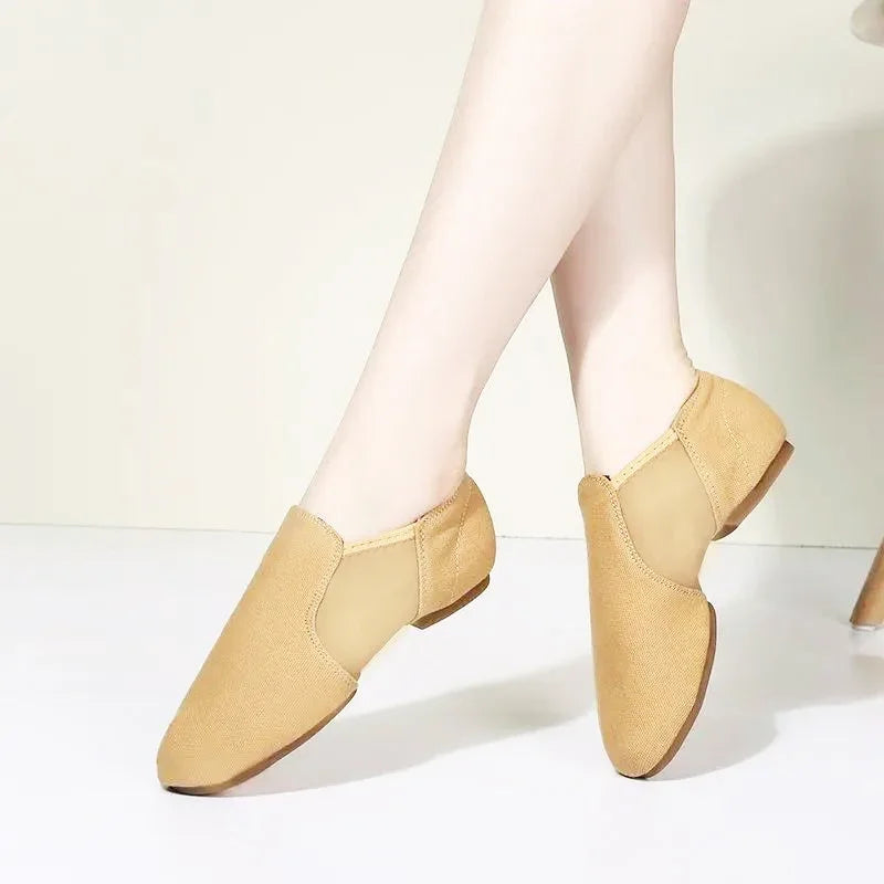 Zapatos de salsa camel para mujer de exterior, modelo Rosa, vista 3