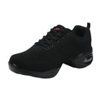 Lightweight, Breathable Black Jazz Sneakers, Nadezhda Model, View 13