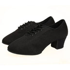 Women's salsa shoes, Moscou model, black color