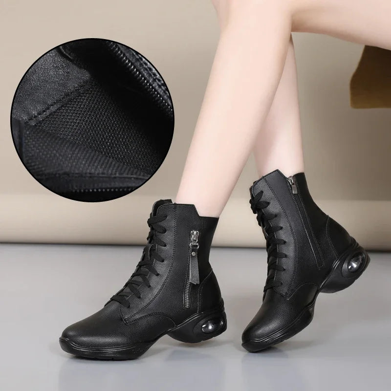 Chaussures de jazz femme, modèle Paloma, coloris noir