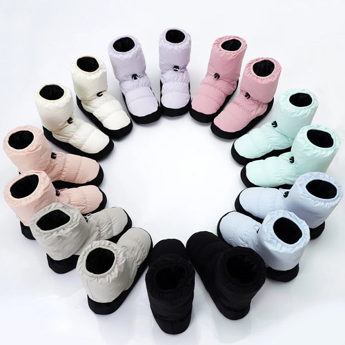 Warm-up ankle boots for classical dance, Variation model