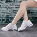 Women's soft jazz shoes, Malaga model, multicolor
