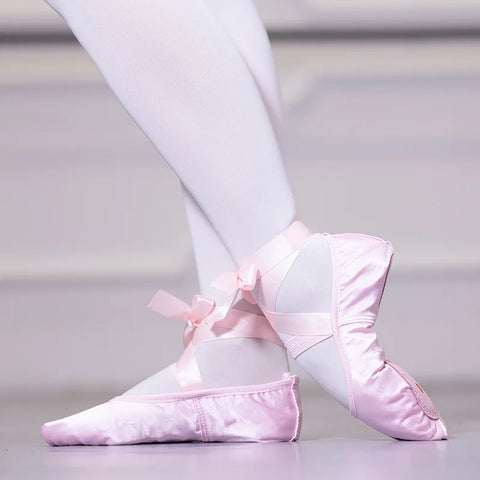 Zapatillas de ballet de mujer de satén Diego