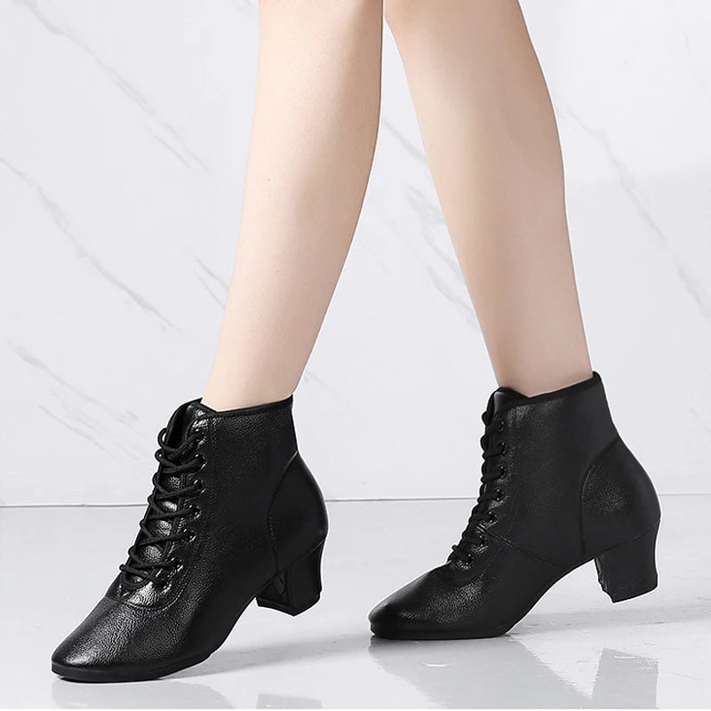Lace-Up Latin Dance Shoes, Françoise Model, View 5