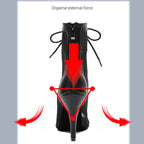 Women's salsa shoes, Umberta model, view 2