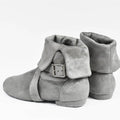 Salsaschuhe Damen aus Wildleder, Modell Florence, Farbe Grau