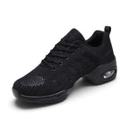 Lightweight, Breathable Black Jazz Sneakers, Nadezhda Model