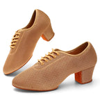 Women's salsa shoes, Moscou model, view 2