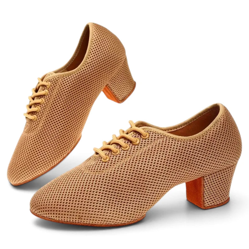 Women's salsa shoes, Moscou model, view 2