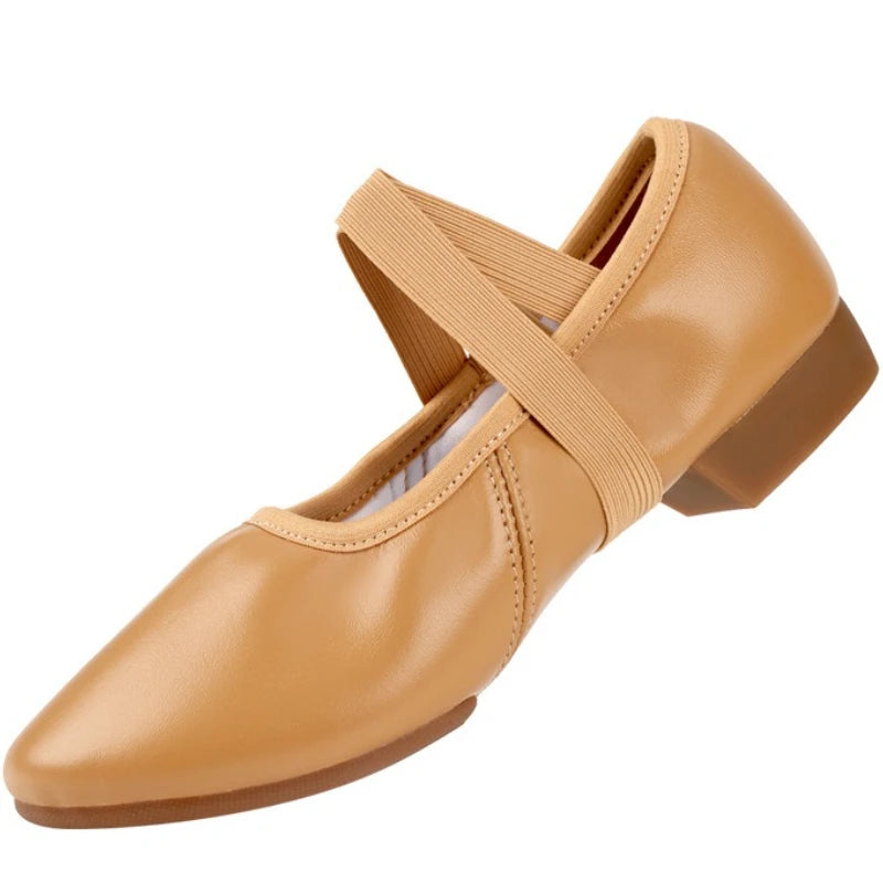 Zapatos de entrenamiento de baile con tacón bajo de 1 a 3 cm, modelo Noel