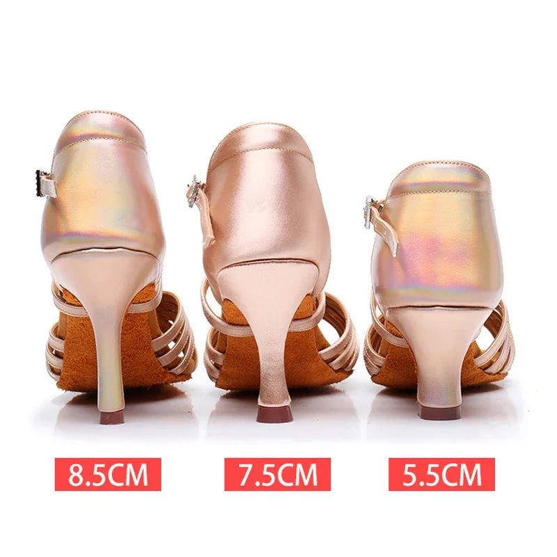 Women's salsa shoes, Estelle model, view 4