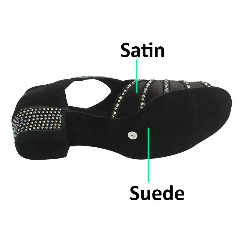 Women's salsa shoes, Masha model, view 5