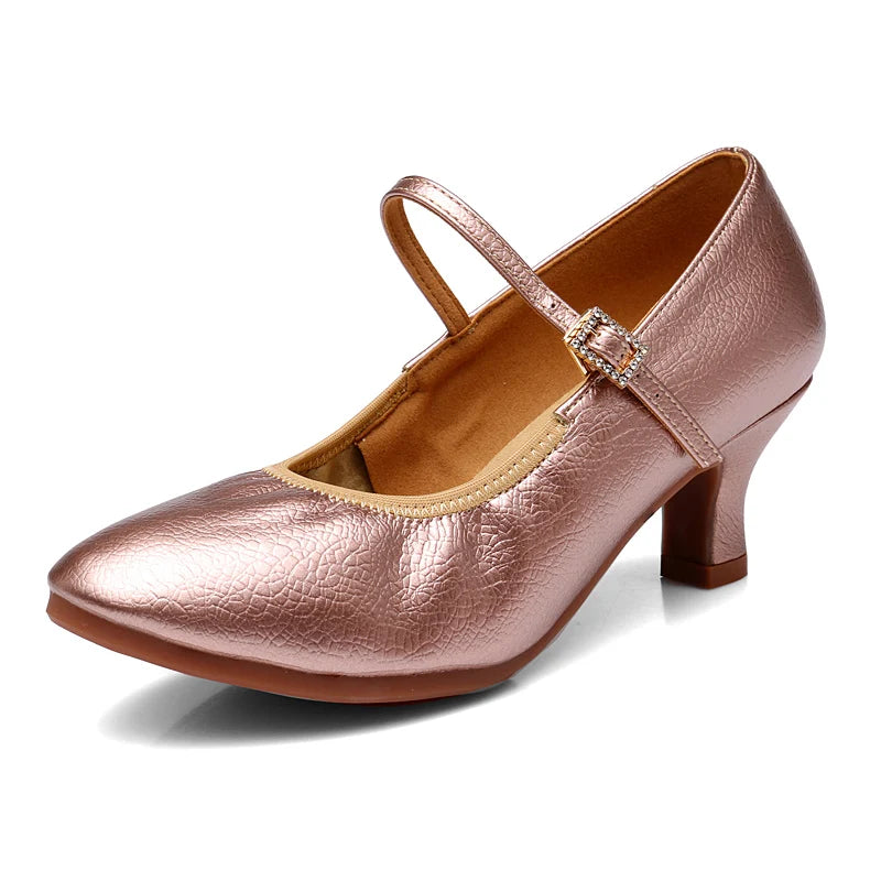 Chaussures de flamenco femme, modèle Xenia, coloris rose