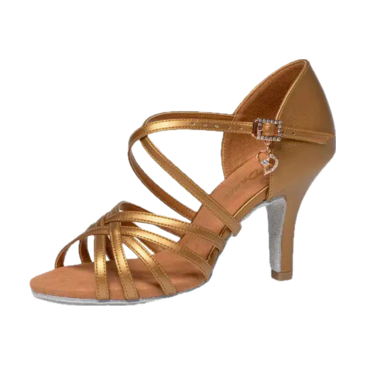 Latein-Tanzschuhe aus geöltem Leder, Modell Rosaria, Ansicht 5