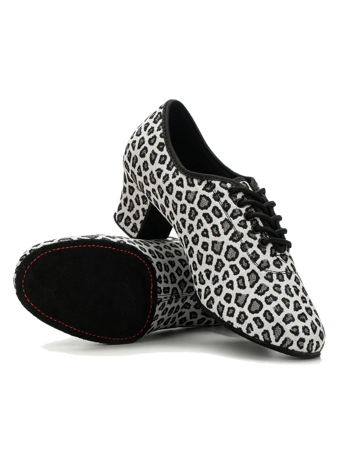 Women's Salsa Shoes, Luigia Model, Black bw