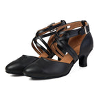 Women's Latin dance shoes, Assemblé model, view 3