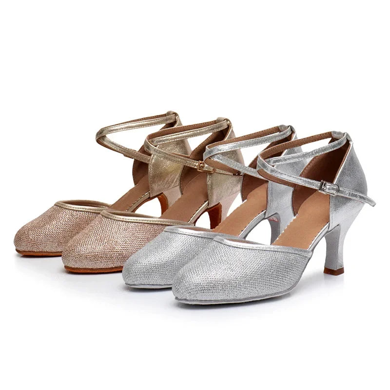 Women's salsa shoes, Gardénia model, view 2